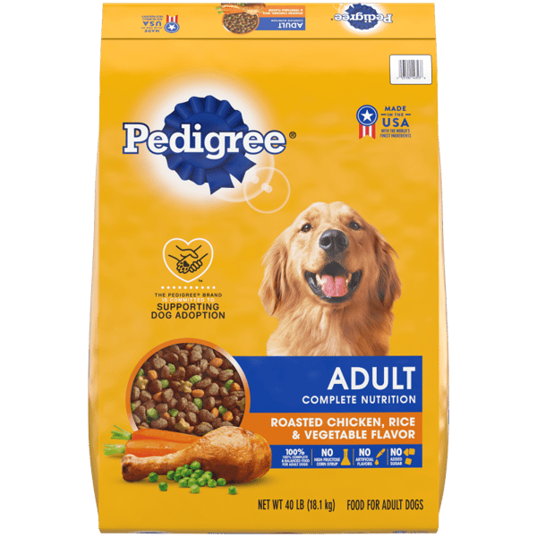PEDIGREE® Dry Dog Food Adult Roasted Chicken, Rice & Vegetable Flavor