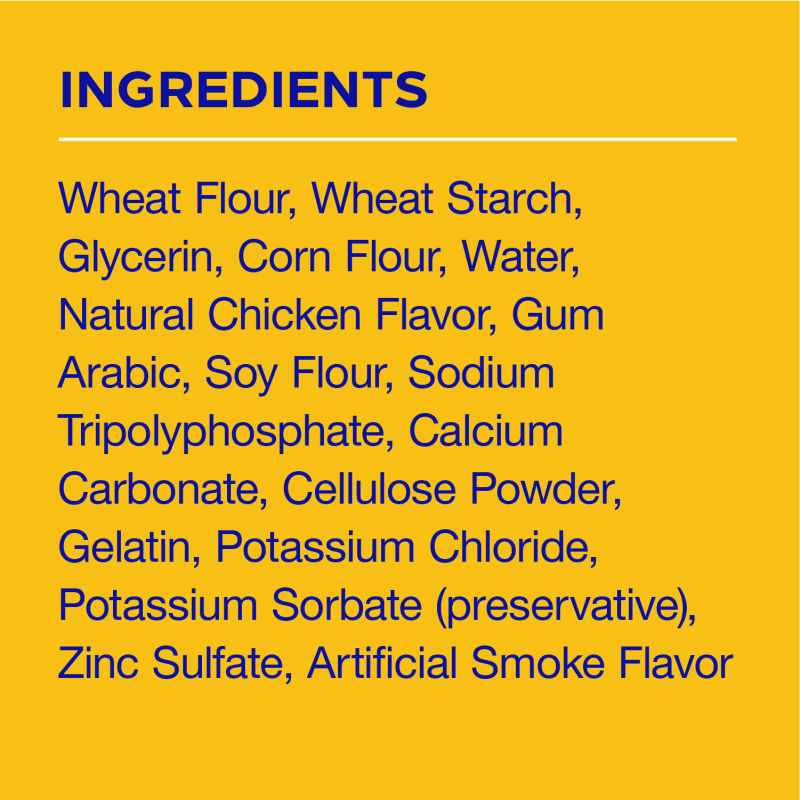 PEDIGREE® Chewy Chunx Small/Medium Breed ingredients image